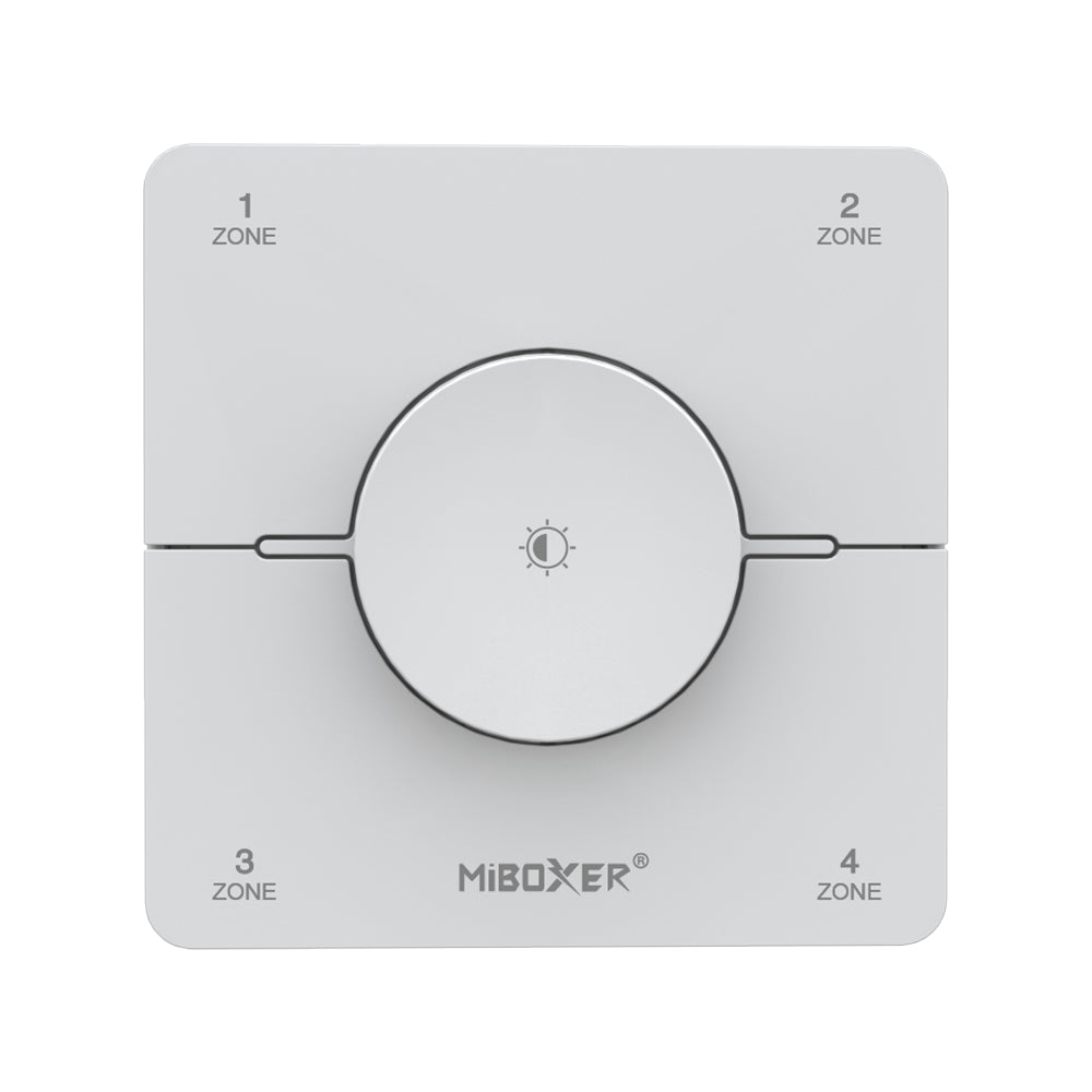 K0S-W - 4 Zone CCT Rotating Panel Remote White