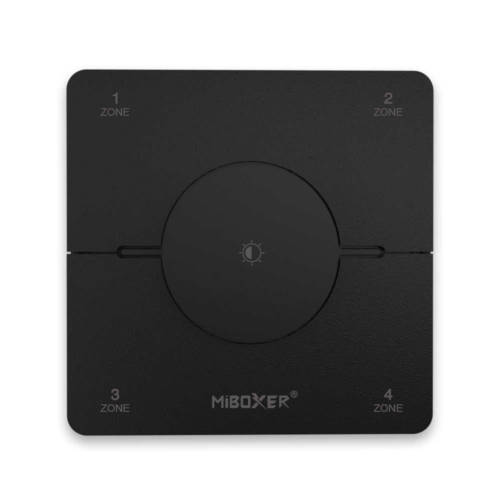 K0S-B - 4 Zone CCT Rotating Panel Remote Black