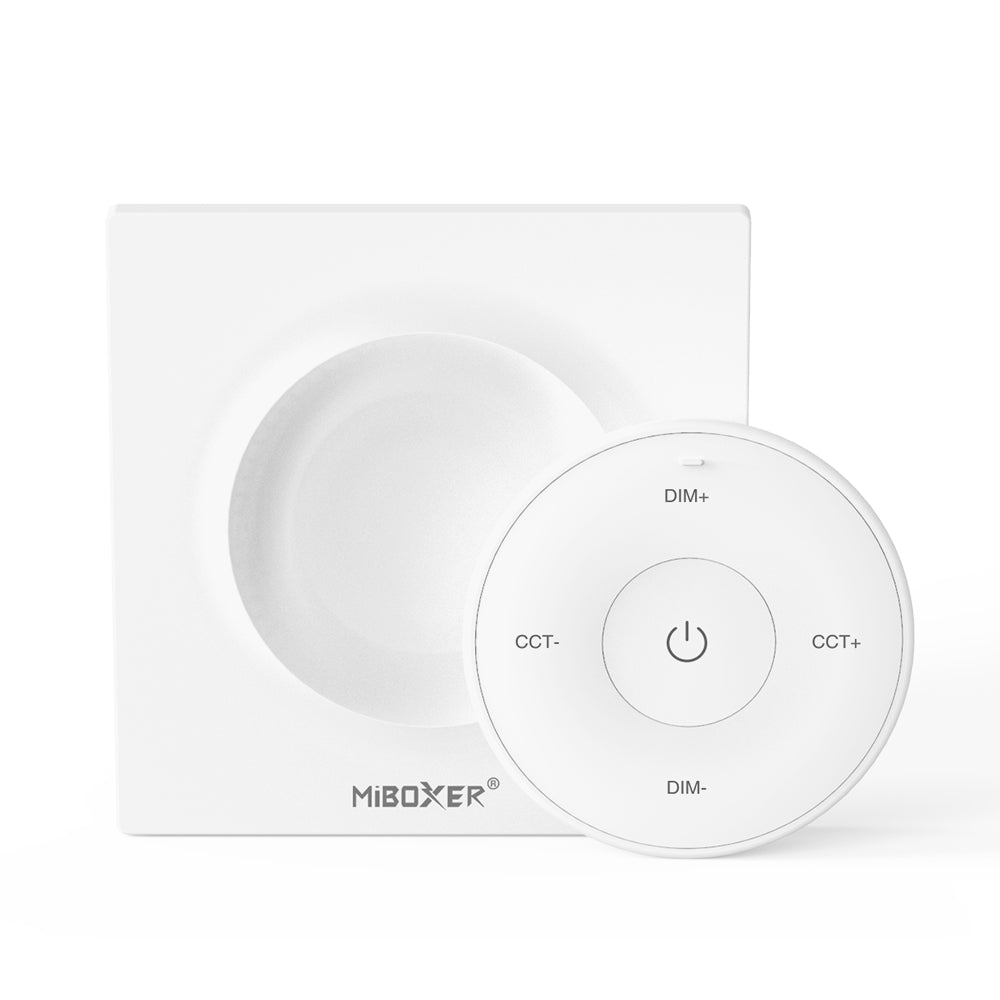 K2-W - 1-Zone Mini CCT Remote (2.4GHz) White