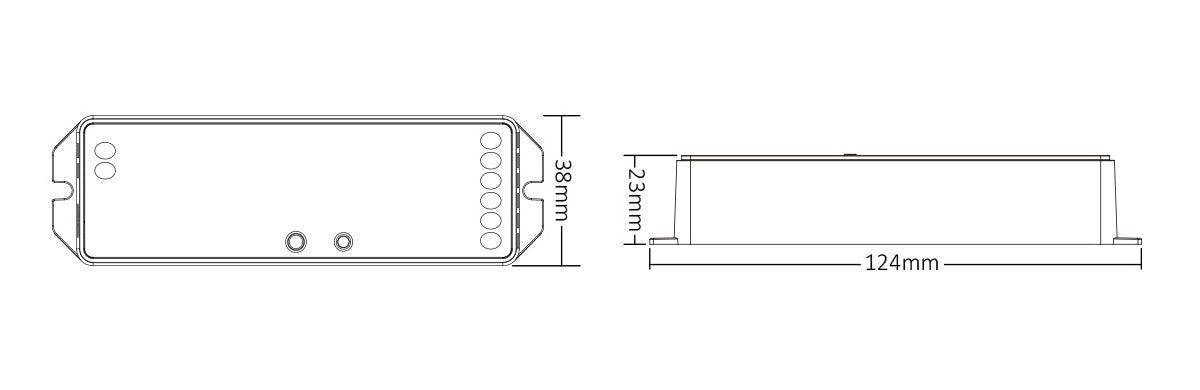 DL5 - DALI 5 in 1 LED Strip Controller