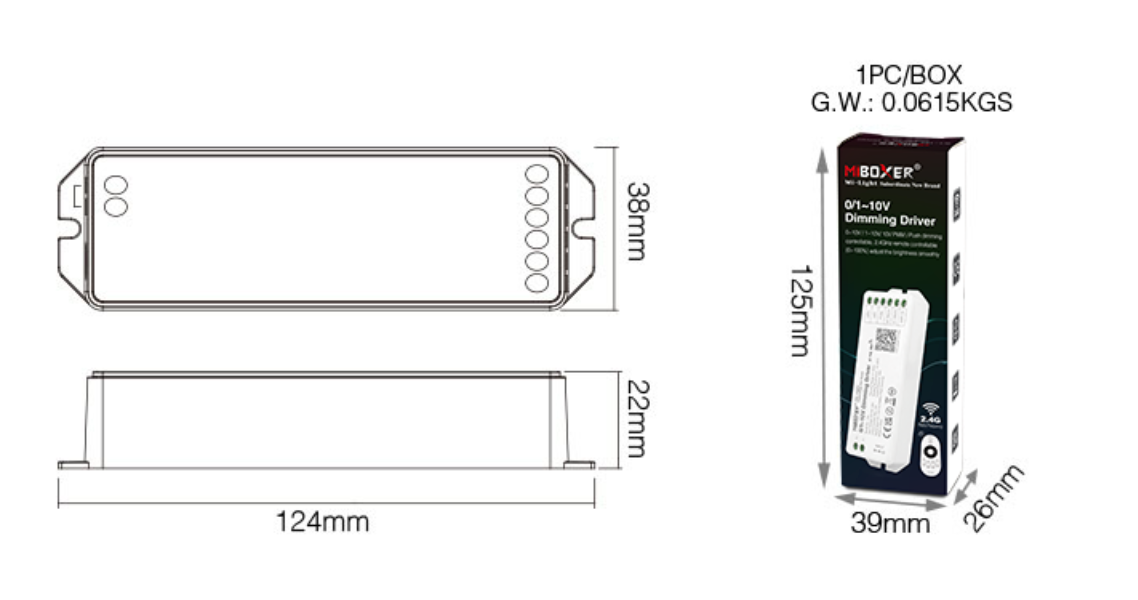 LS4 - 0/1~10V Dimming Driver