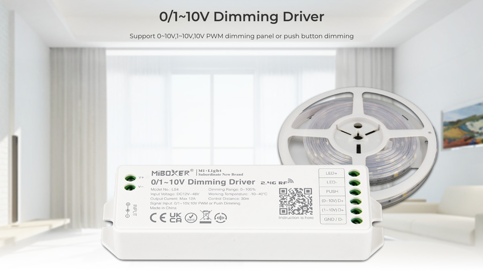 LS4 - 0/1~10V Dimming Driver