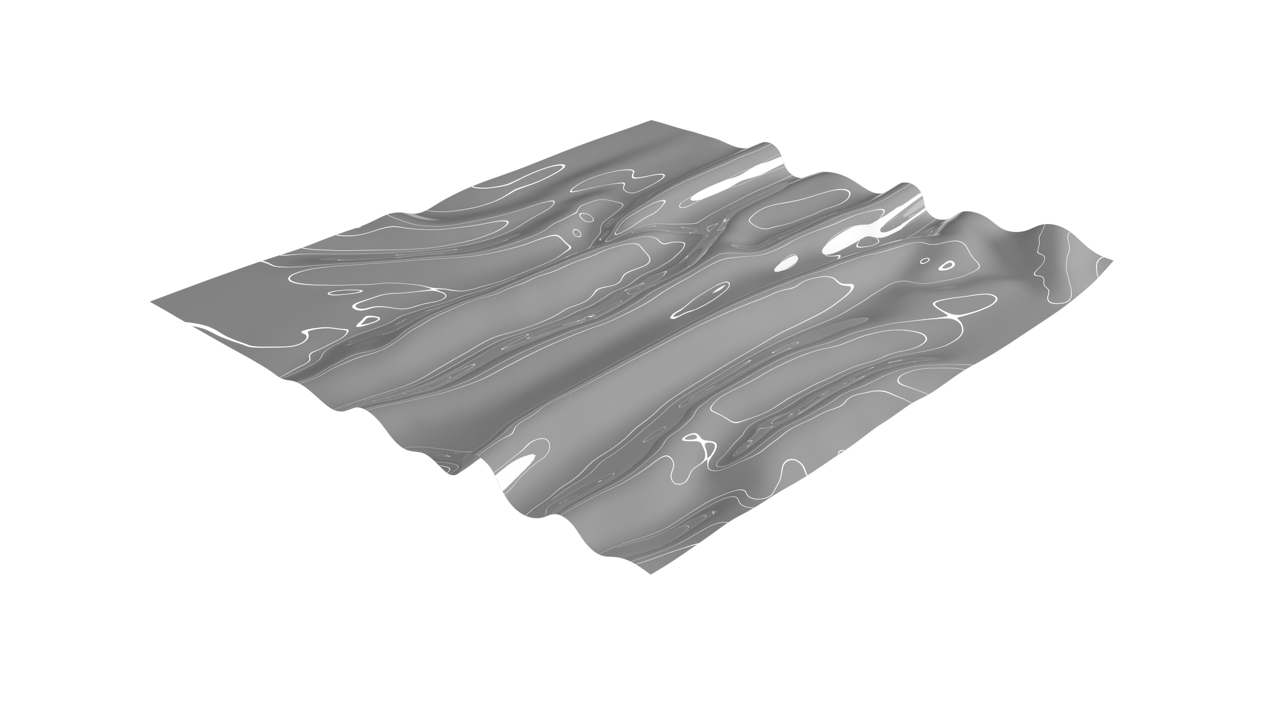 Ceiling & Wall Covering - Gloss - 000 55 00 Medium Grey