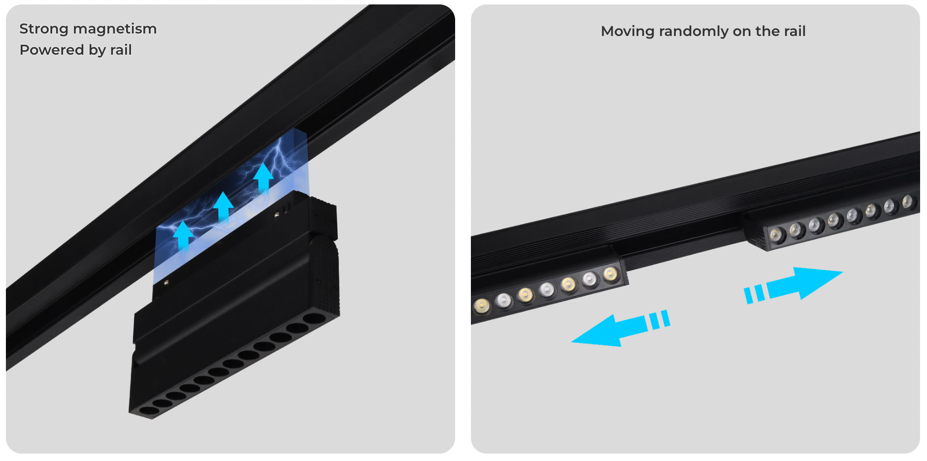 MG2-10F-ZL (Upgraded) - 10W Dual White Foldable Magnetic Grille Light (Zigbee 3.0 + 2.4G)