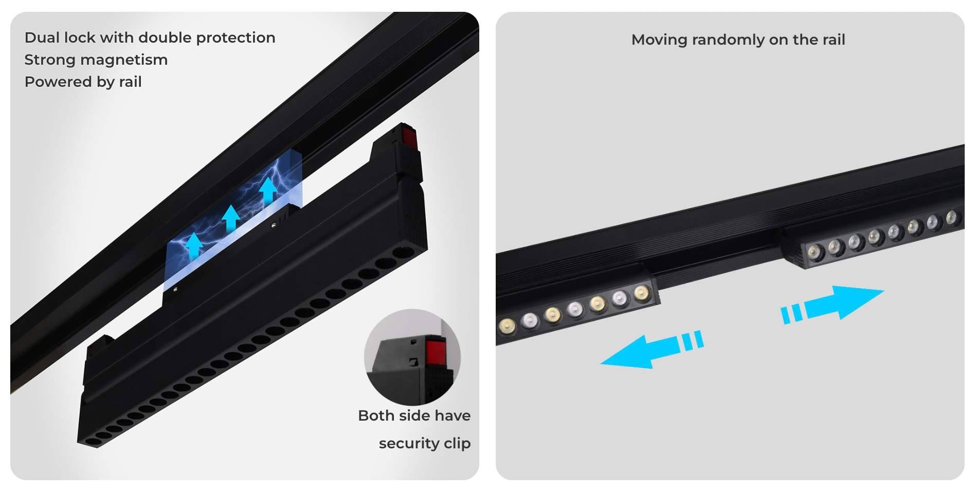 MG2-20F-ZL (Upgraded) - 20W Dual White Foldable Magnetic Grille Light (Zigbee 3.0 + 2.4G)
