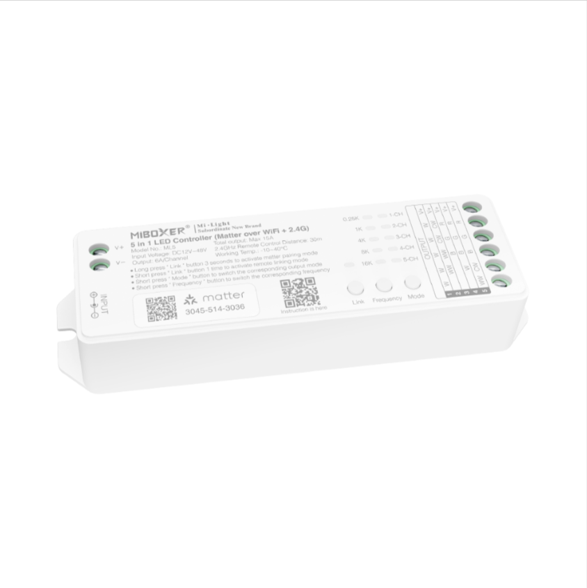 ML5 - 5 in 1 Controller (Matter Over WiFi+2.4GHz)