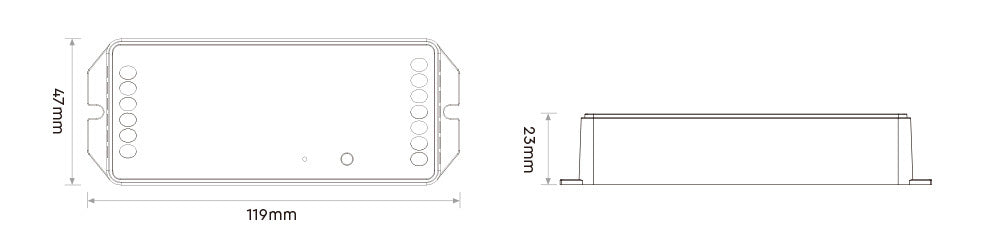 PR2 - 2 in 1 LED Controller (2.4GHz) Output Max 20A