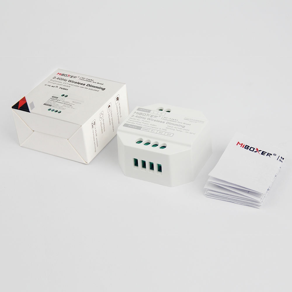 PUSH1 - 2.4GHz Wireless Dimming (RGB+CCT)