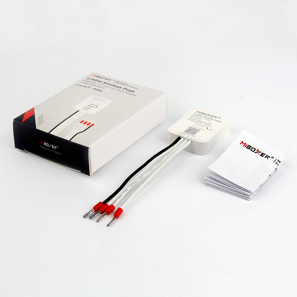 PUSH2 - 2.4GHz Wireless Dimming (RGB+CCT)