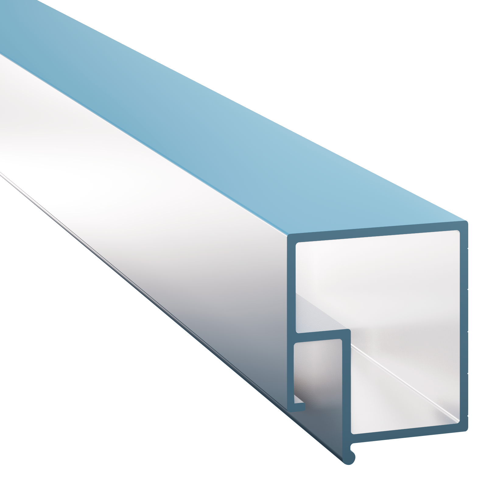 Square Tube Profile open edge (AP-202)
