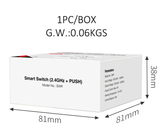 SWR - Smart Switch (2.4G + PUSH)