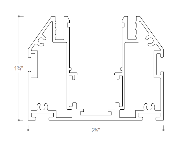 Infinity Track Lighting Profile (AP-701-B)