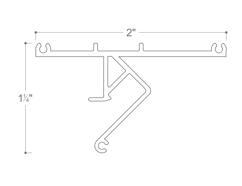 Cove Light Ceiling Profile (AP-302-W)