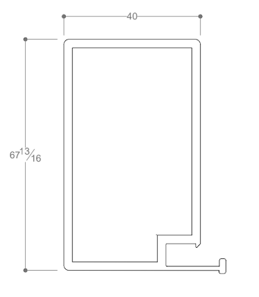 Custom Access Panel Profile Mini (AP-215)