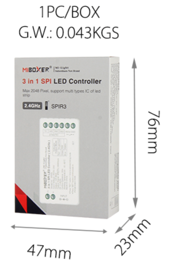 SPIR3 - 3 in 1 SPI LED Controller (2.4GHz)