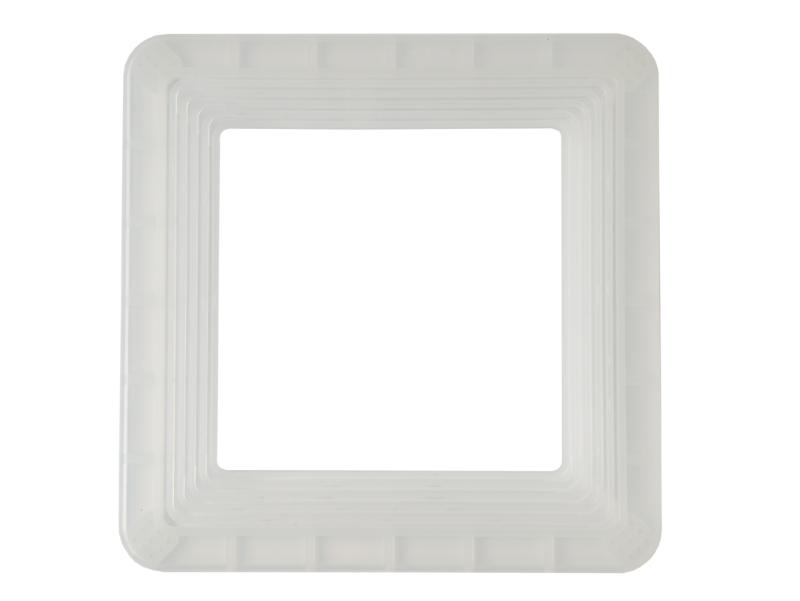 D90-140 mm Stretch Ceilings Universal Square Platforms for Spotlights Installation, Adjustable Holder Supporting Base