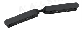 AS-DC01 - Black Straight Connector