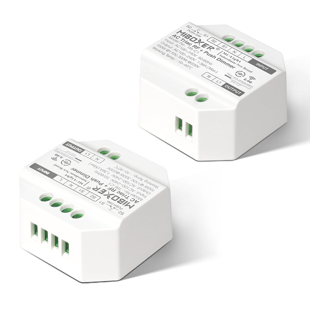 TRI-C1 - AC Triac RF+Push Dimmer