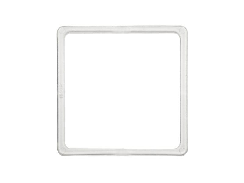 D250x250 mm Stretch Ceilings Reinforcement Thermosquare Rings/Protective Thermosquare Rings for Spotlights Installation