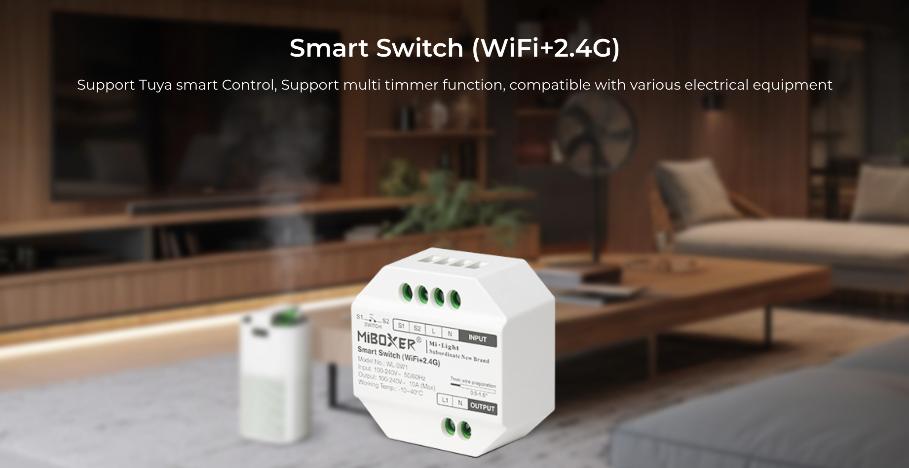 WL-SW1 Smart Switch (WiFi+2.4G)