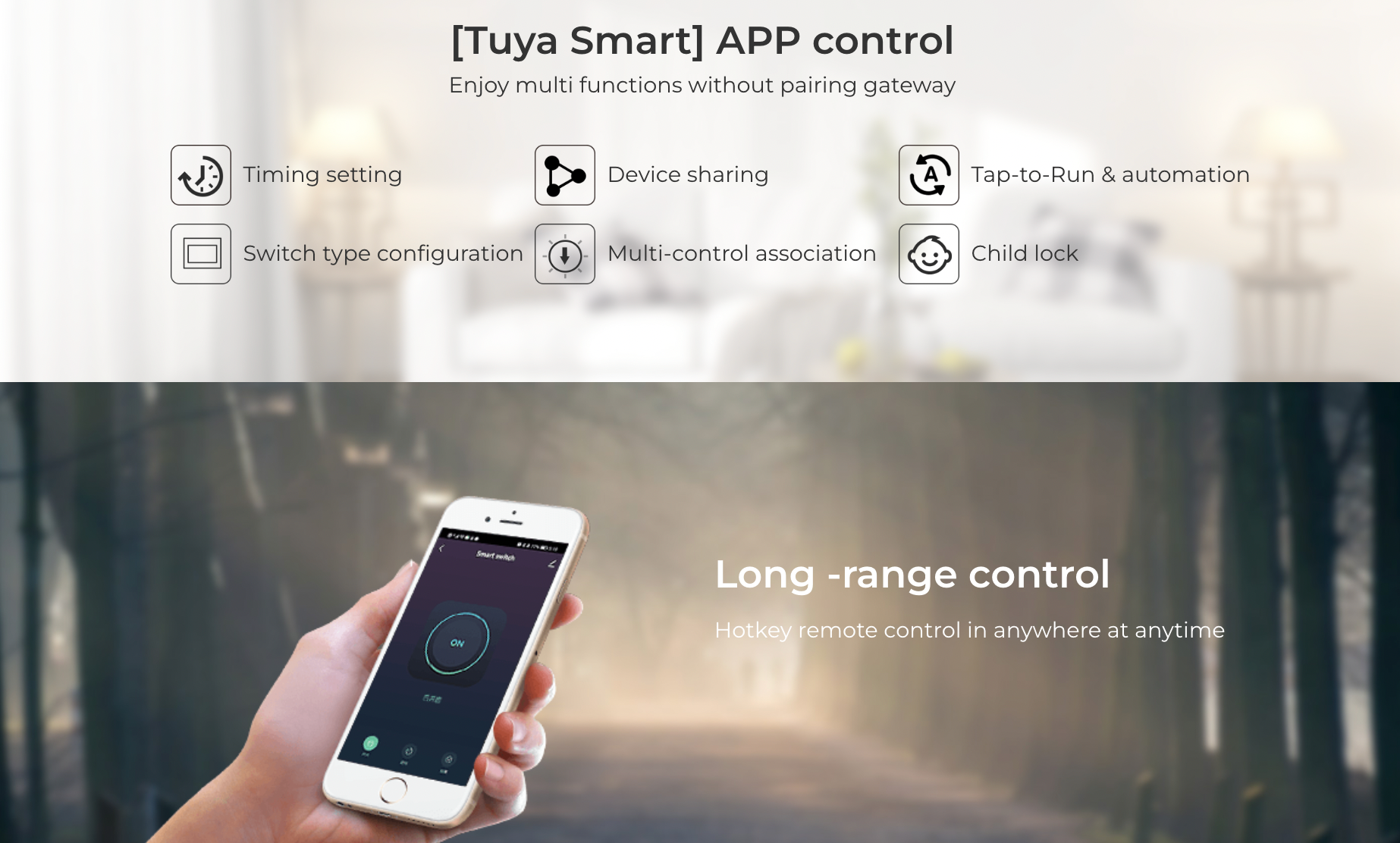 WL-SW1 Smart Switch (WiFi+2.4G)