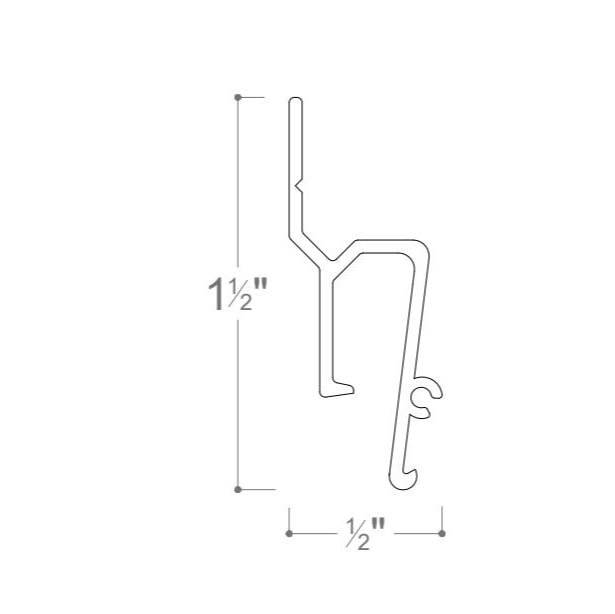 Slim Shadow Gap Perimeter Profile (AP-157-B)