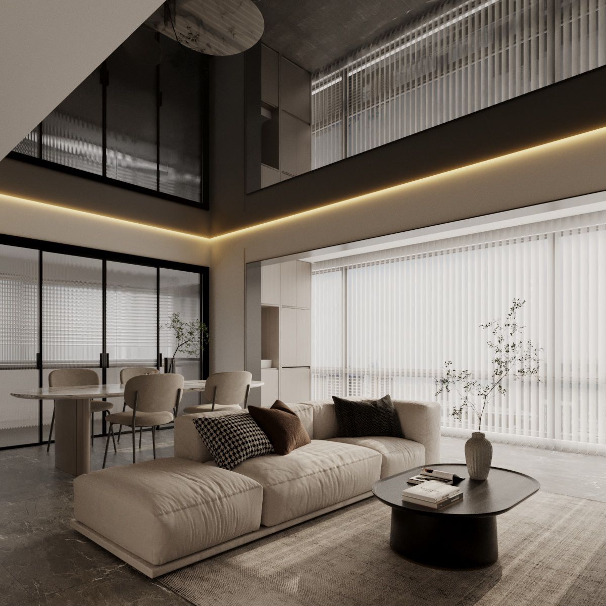 Ceiling & Wall Covering - Gloss - Super Black