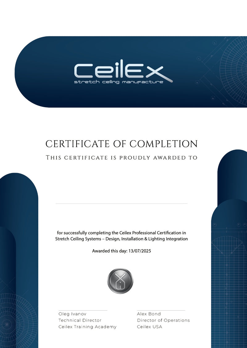 Ceilex Academy Certificate