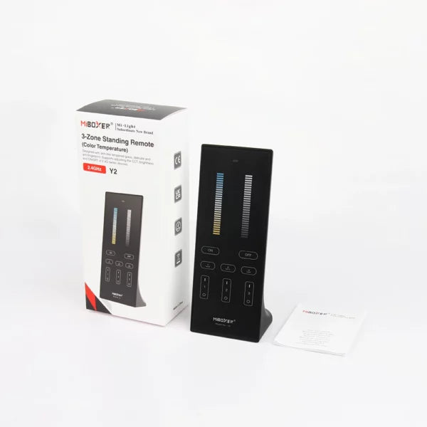 Y2-B - 3-Zone Standing CCT Remote Black