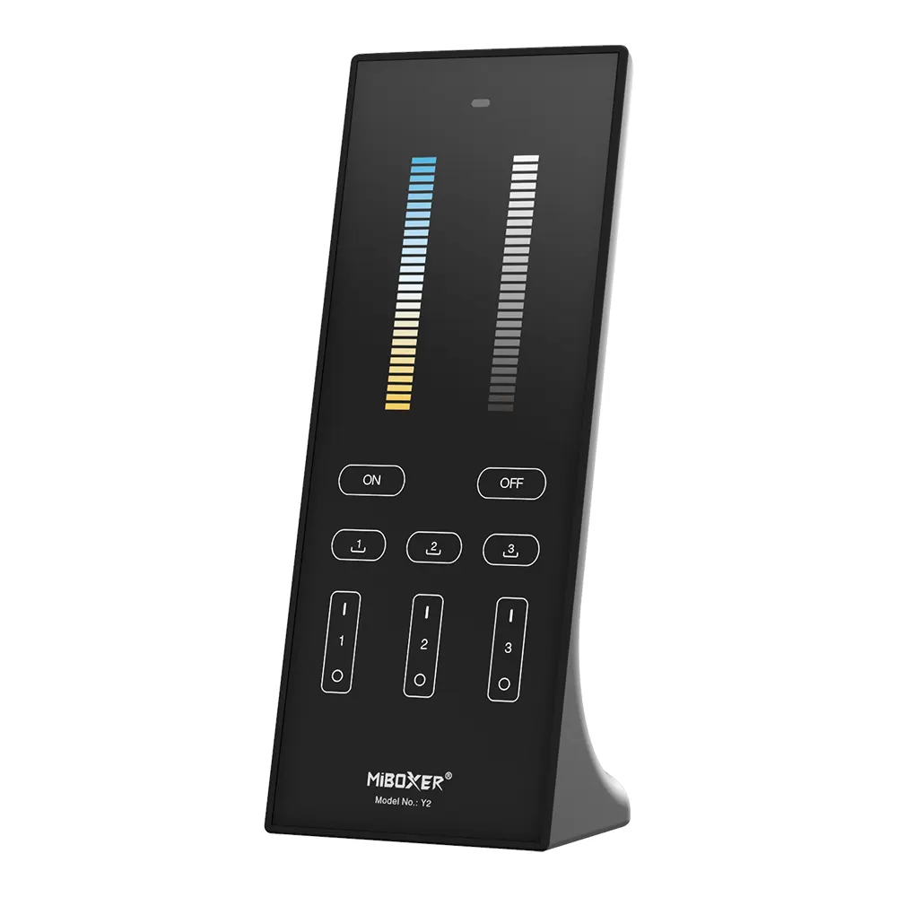 Y2-B - 3-Zone Standing CCT Remote Black