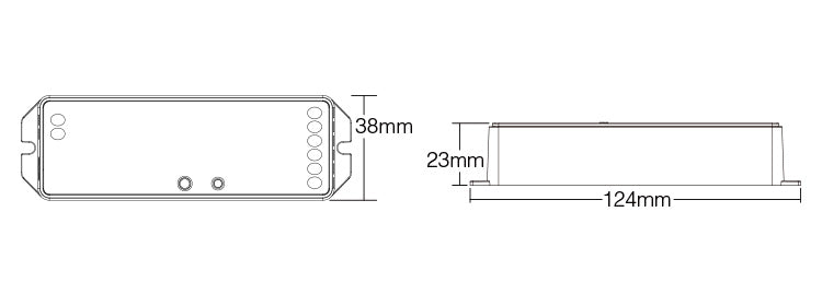 ZL5 - 5 in 1 LED Strip Controller (Zigbee 3.0 +2.4G)