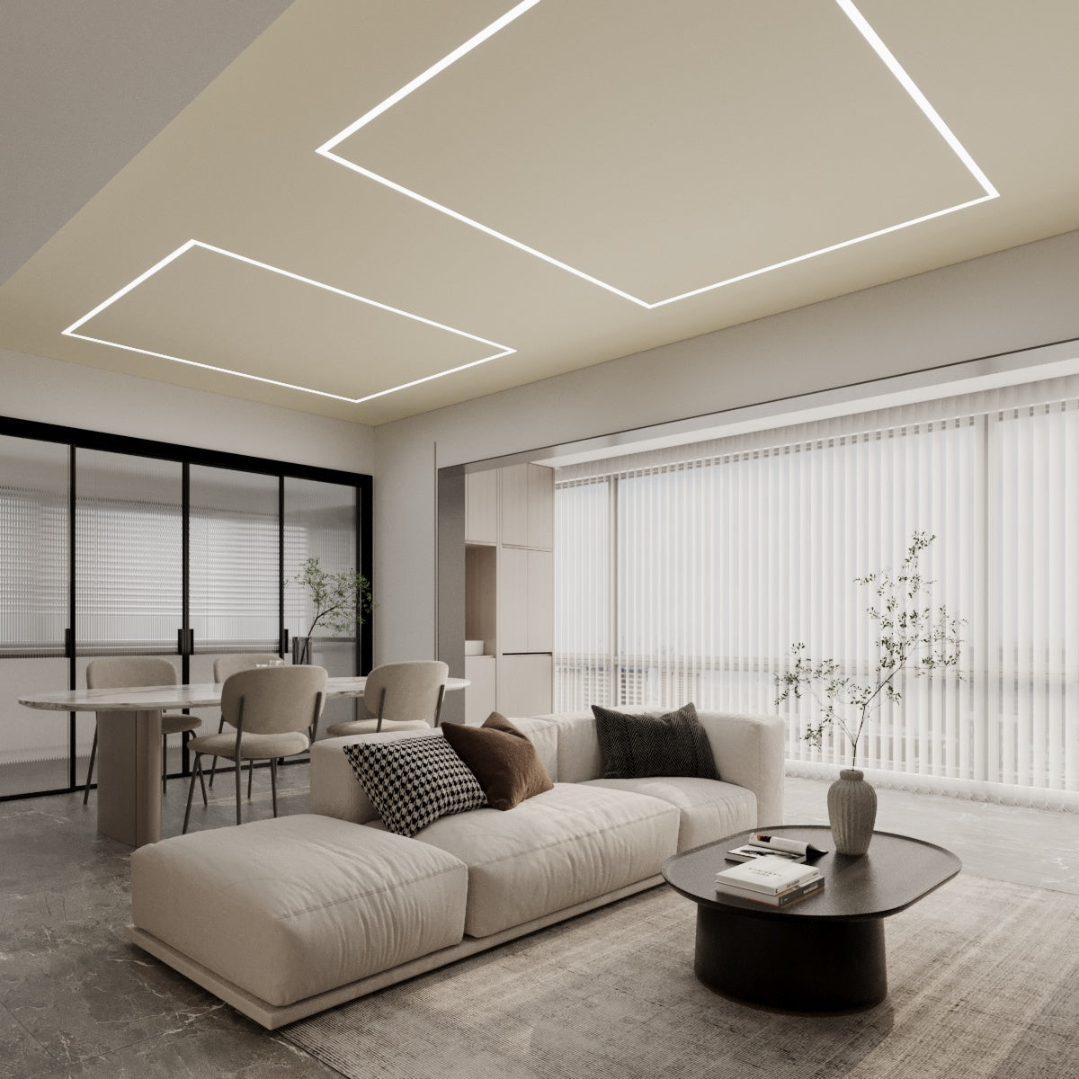 Ceiling & Wall Covering - Matte - 095 90 10 Atlas White