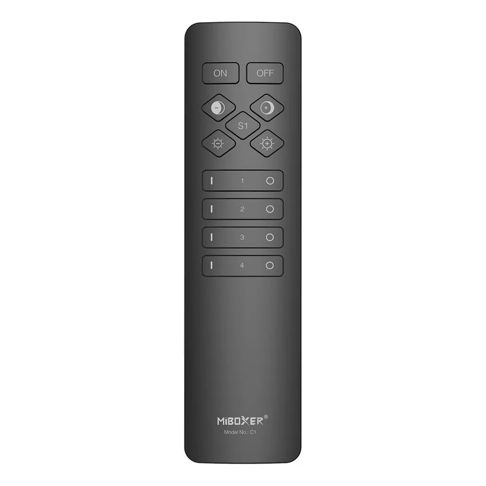 C1-B - 4-Zone Color Temperature Remote (CCT Black Remote)