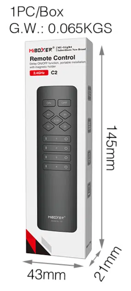 C2 - Remote (For V3.0 Smart Plug & Switch)