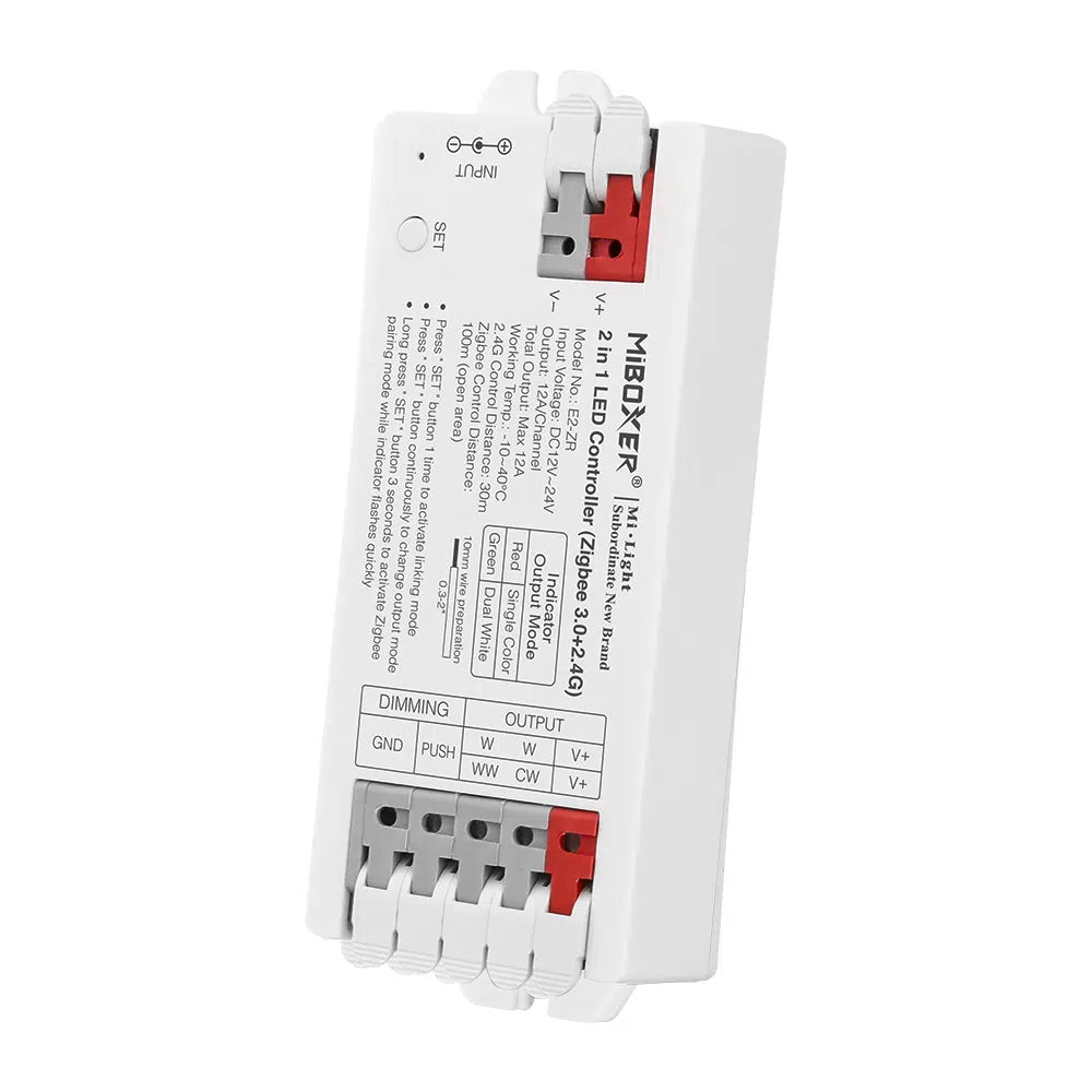 E2-ZR - 2 in 1 LED Controller (Zigbee 3.0 +2.4G)