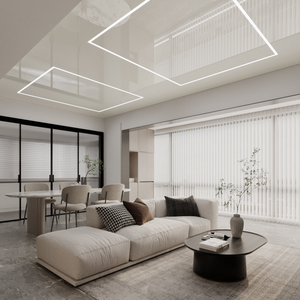 Ceiling & Wall Covering - Gloss - 110 96 02 Laundry White Warm