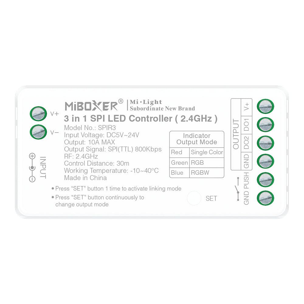 SPIR3 - 3 in 1 SPI LED Controller (2.4GHz)