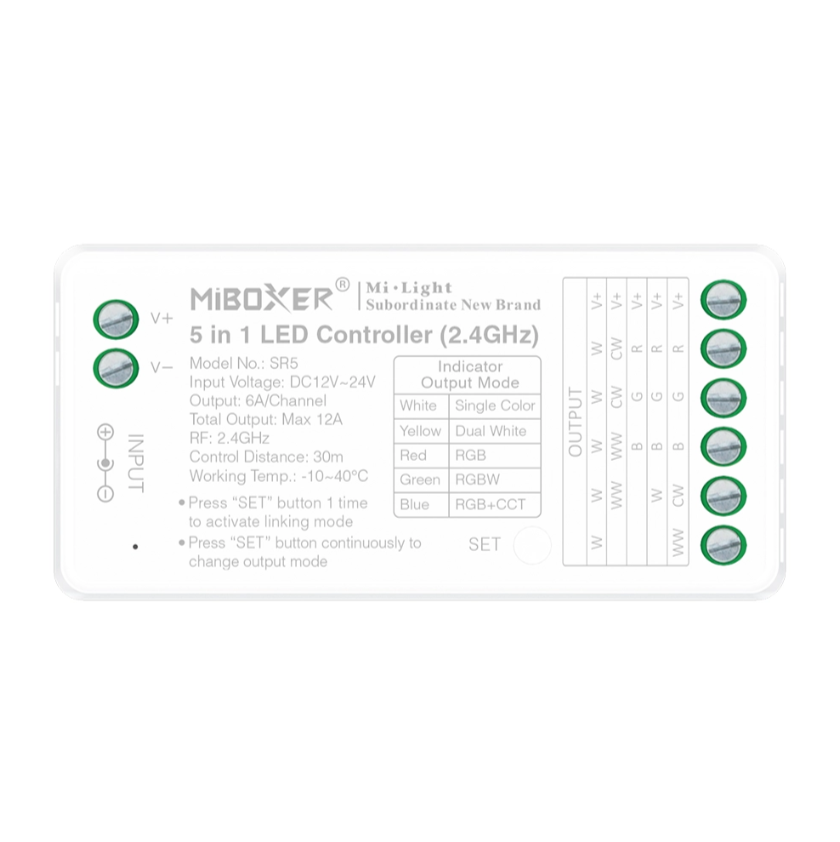 SR5 - 5 in 1 LED Controller (2.4GHz)