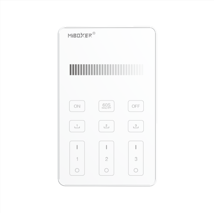 U1 - 3-Zone Panel Remote (Brightness)